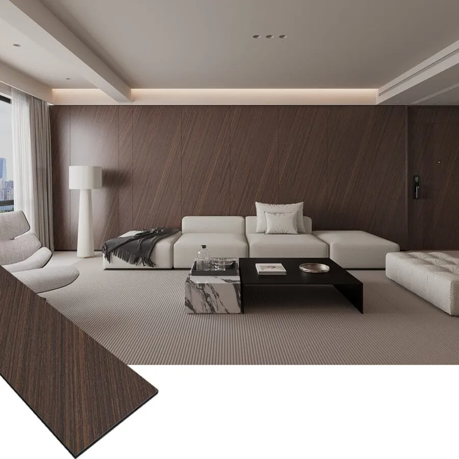 Bamboo Charcoal Wall Panel Restores The Natural Wood Grain Color