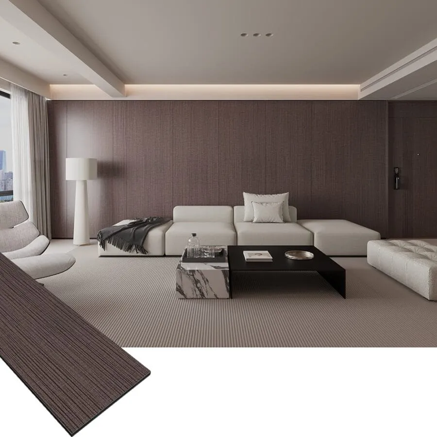 Fabric Series Custom Bamboo Charcoal Wood Veneer