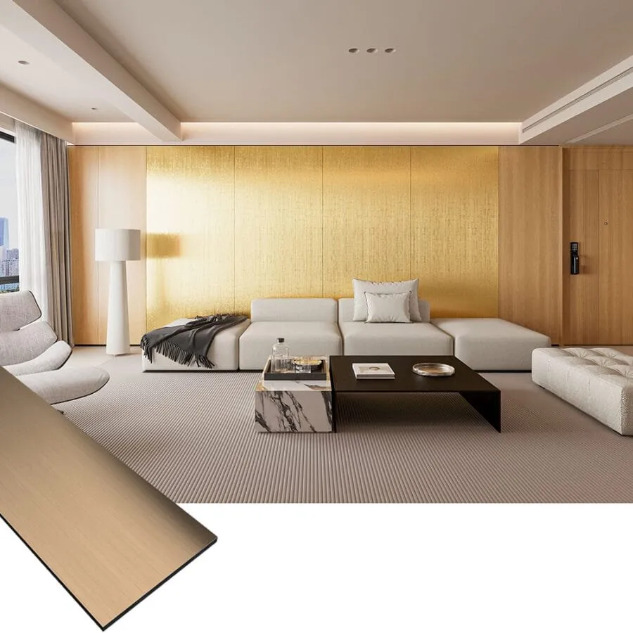 Textured Metal Series Veneer Sheet Shep Board