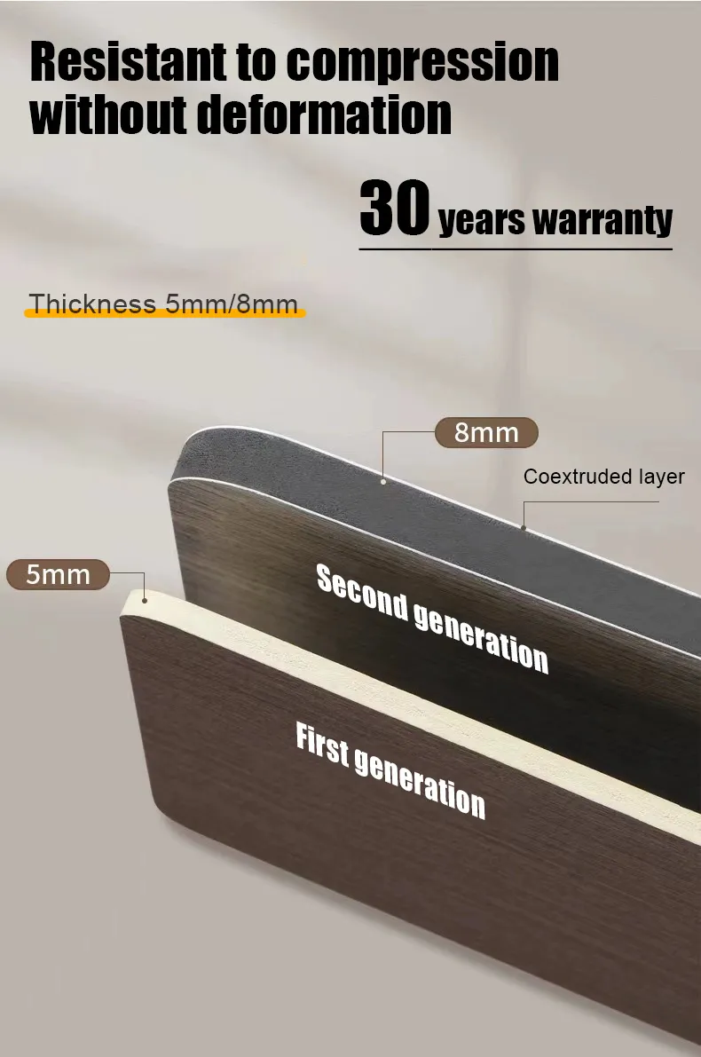 Bamboo Charcoal Wall Panel Restores The Natural Wood Grain Color detail image 1