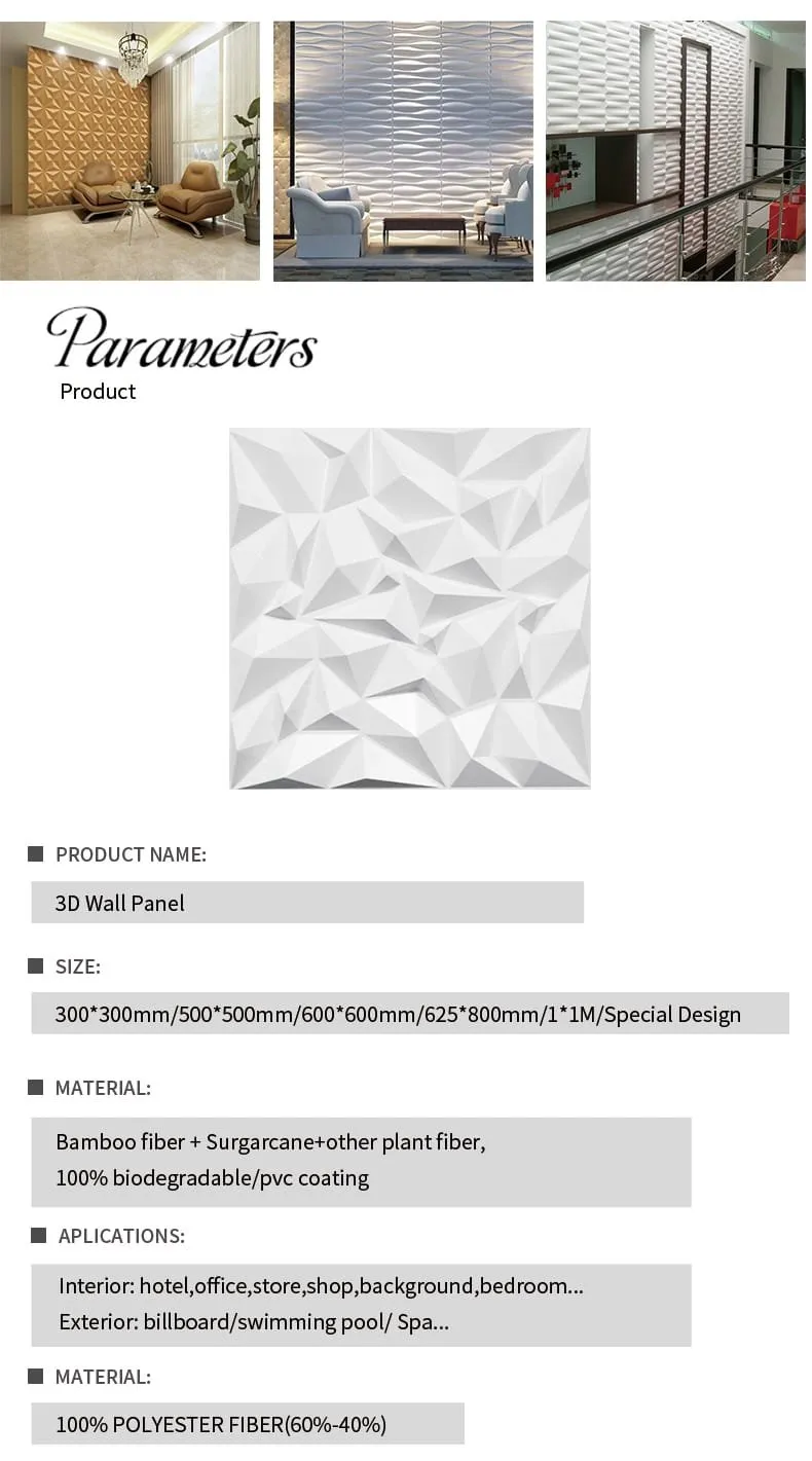 3D Wall Panels for Stunning Interiors detail image 2