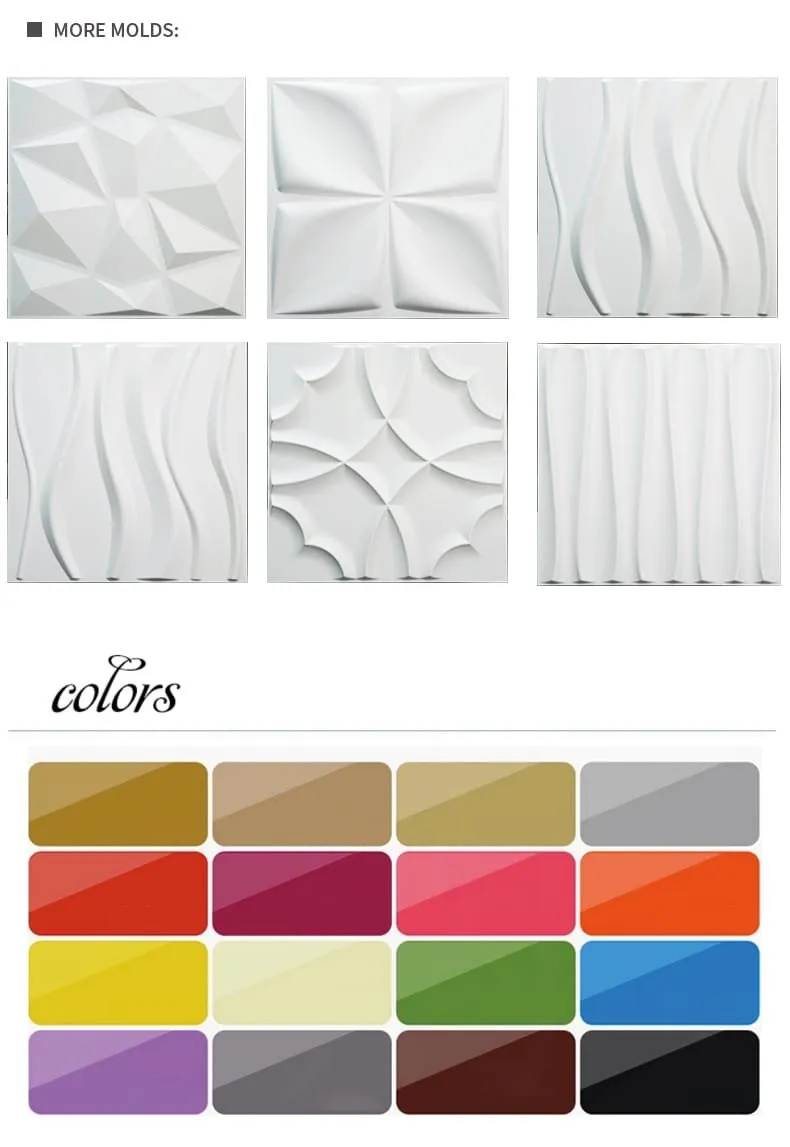 3D Wall Panels for Stunning Interiors detail image 3