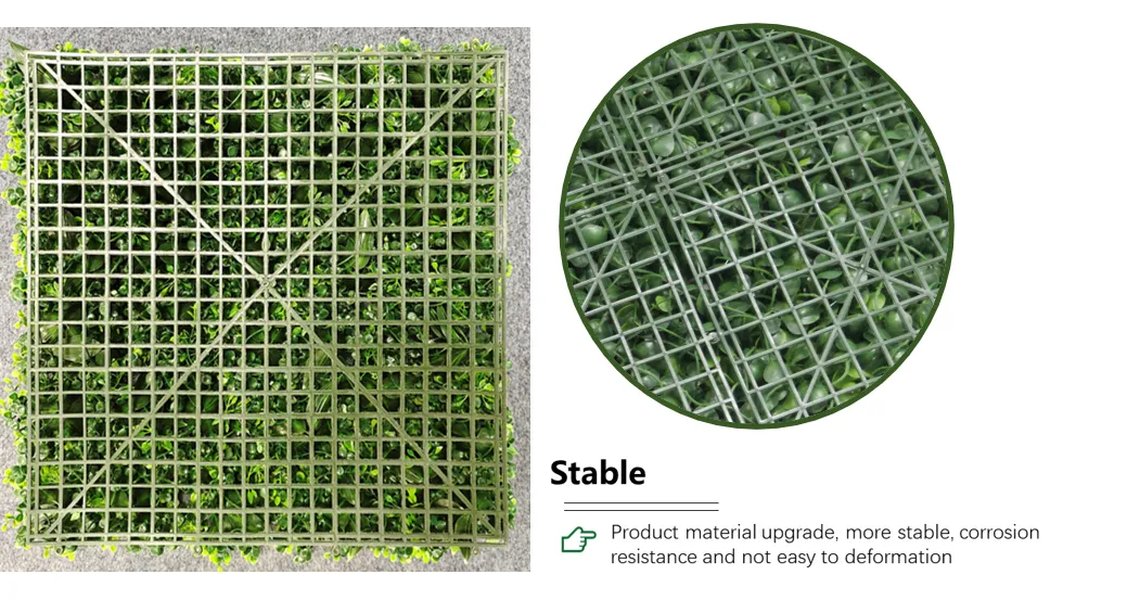 Portable Grass Wall Panel Divider detail image 3