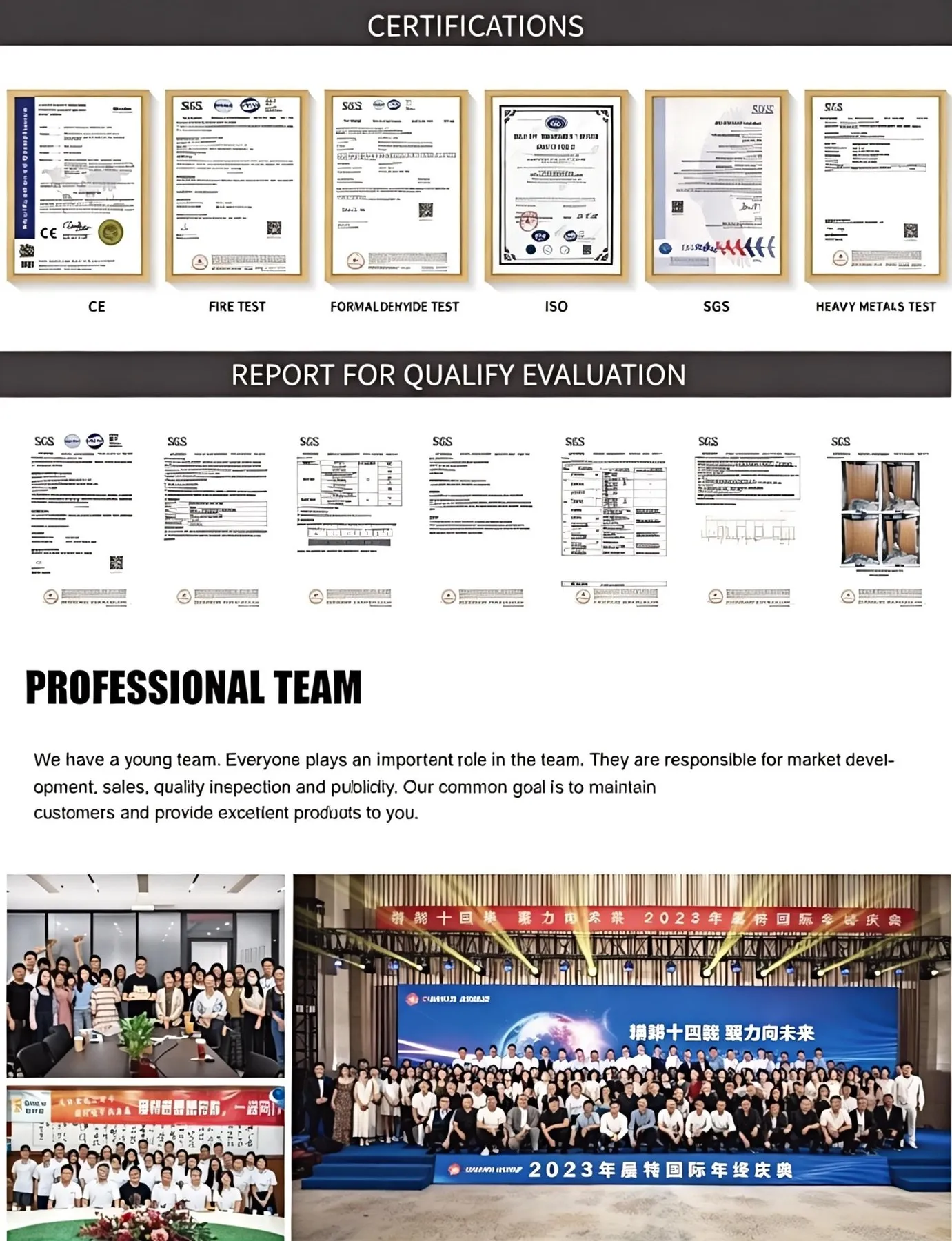 Kanghong Official Testing Reports and Professional Engineering Team